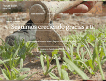 Tablet Screenshot of frutassoler.com